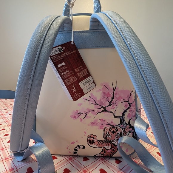 Loungefly DreamWorks Kung Fu Panda Po Master Shifu Cherry Blossom Mini Backpack main image 4